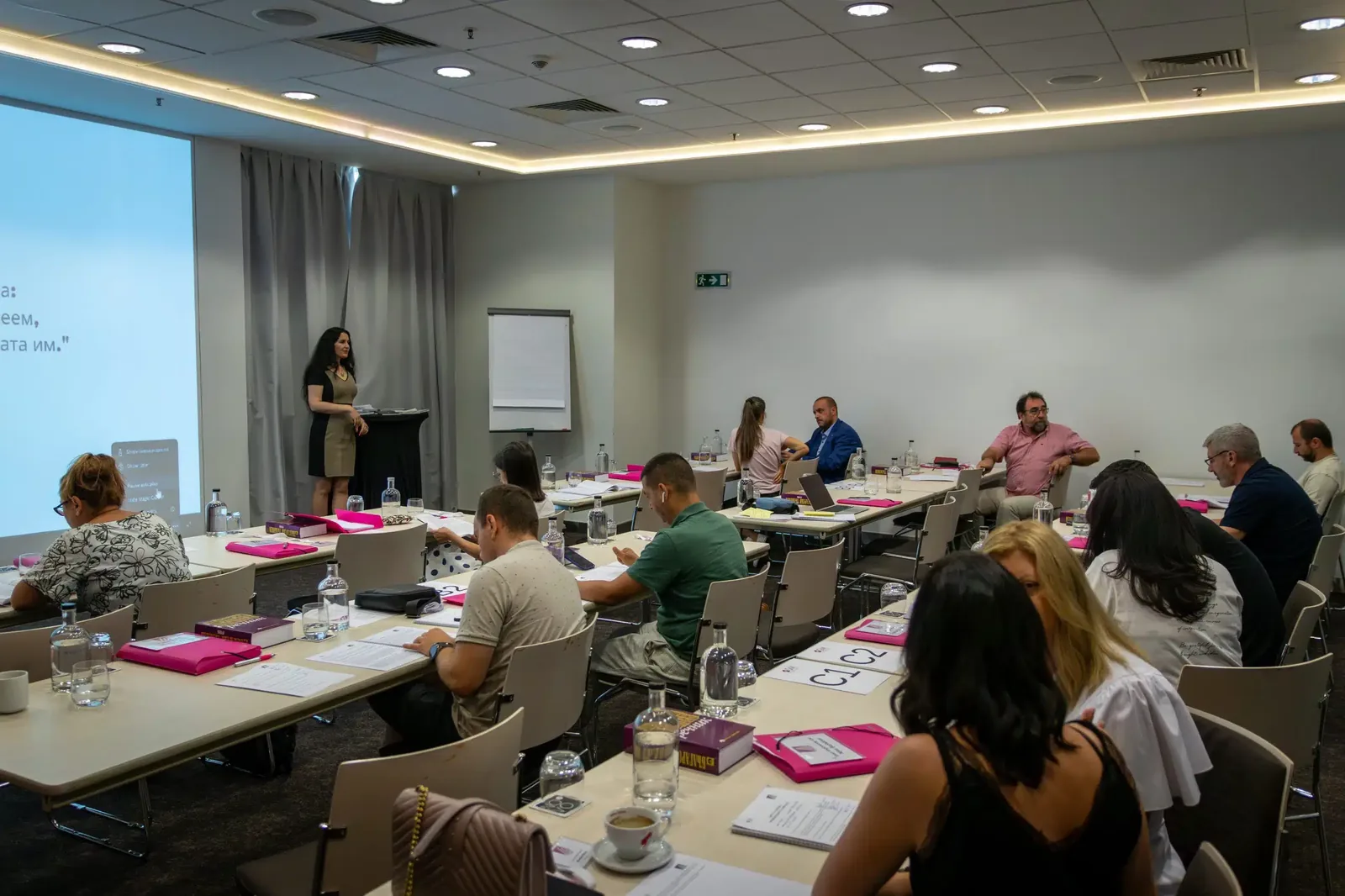 Business health assessment - OSM International consultants at work